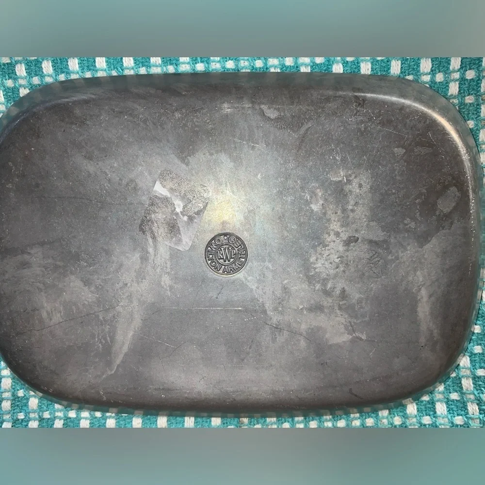BREAD TRAY. “BLESS THIS HOUSE”. Wilton Armetale. Good condition.